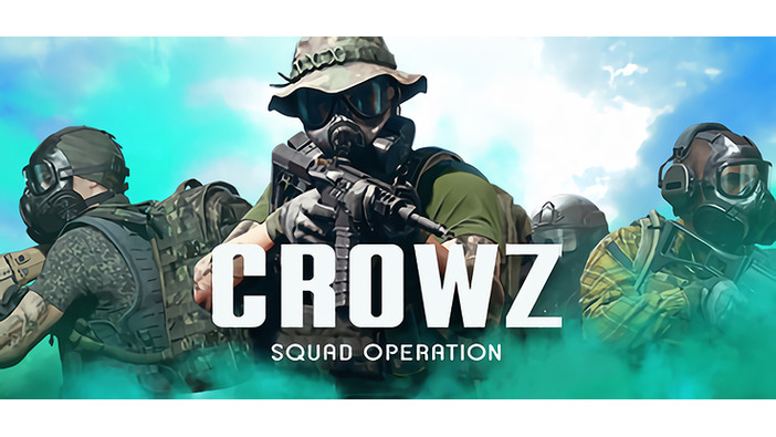 バトロワモード搭載のチーム対戦シューター『CROWZ』3月29日よりSteam早期アクセス開始！