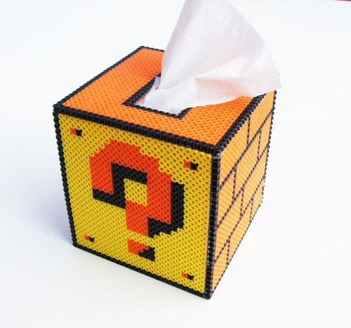 本日の一枚 マリオのハテナブロック型ティッシュボックス Game Spark 国内 海外ゲーム情報サイト