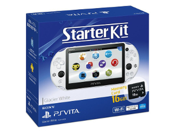 「PS Vita スターターキット」3月3日発売、本体＋メモリーカード