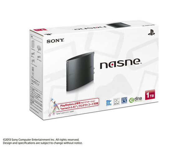 nasne」1TB HDD搭載モデル発売決定 ― 同日配信システムソフトウェアVer