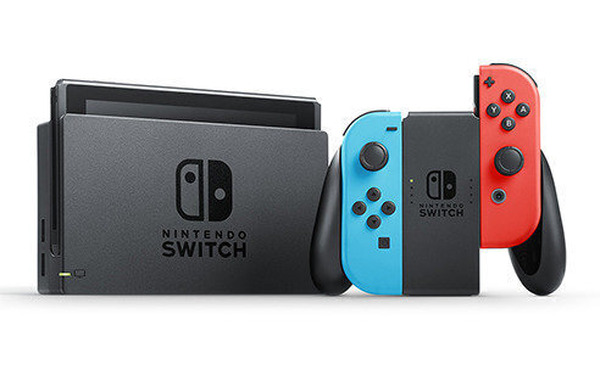 Nintendo Switch バッテリー接続時間が長いモデル（グレー）