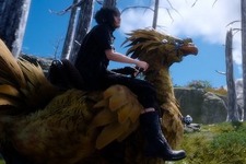 『FF XV』最新映像＆ゲーム画面公開！地上はチョコボ、海はクルーザー、空は車！？ 画像