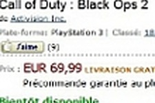 フランスのAmazonで『CoD: Black Ops 2』の商品ページが発見される 画像