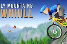 ローポリ調自転車レース『Lonely Mountains: Downhill』現地時間10月23日発売決定！―自分次第のルートでスリリングな山下り 画像
