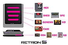 ファミコンやメガドラなど複数のレトロハードに対応した互換機“RetroN 5”の発売日が決定 画像