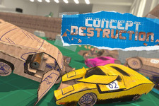 ダンボールのミニカーが激突する『Concept Destruction』Steam配信日決定 画像