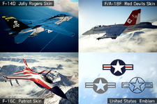 『エースコンバット7』にジョリー・ロジャースなど実在飛行隊スキン登場！「US Skin Series」8月20日無料配信 画像