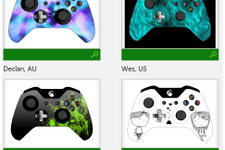 Xbox Oneワイヤレスコントローラーのデザインコンテスト開催 ― 個性溢れる2300以上の応募作品から投票で 画像