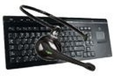 Logitech、PS3用ワイヤレスヘッドセット＆ワイヤレスキーボードを発表 画像