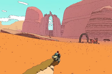 アニメ調オープンワールドADV『Sable』13分の最新ゲームプレイ映像！ホバーバイクで砂漠を疾走 画像