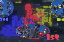 『スプラトゥーン3』新ルール「トリカラバトル」の詳細判明！3チームが入り乱れて戦う特別なバトル 画像
