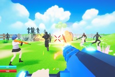 女の子がガトリングガンを撃ちまくるFPS『アリスとガトリング』PC向けにリリース―敵の大群をなぎ倒すシンプルな爽快感を楽しもう 画像