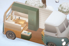 キャンピングカーの荷物を整理する癒やしゲーム『Camper Van: Make it Home』ティーザートレイラー！ 画像