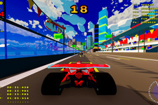 ロンドンや東京、ローマを爆走するレトロなレースゲーム『SPGP Super Polygon Grand Prix』早期アクセス開始！ 画像