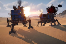 多脚の歩く要塞で戦うオープンワールドPvPvE『SAND』プレイテスト延期が発表 画像