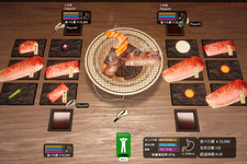 焼肉の食材でどれだけ生き残れるか？『焼肉パーティーサバイバル』Steamでリリース―栄養バランスも重要、満腹になったらスクワットで運動だ 画像