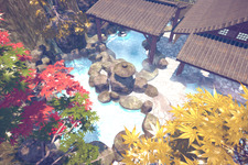 温泉付き日本庭園で癒やされよう！『Hot Springs | 温泉 (Onsen)』Steamで配信―マルチ対応でフレンドといっしょにくつろげる 画像