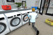 クリーニング屋経営シム『Laundry Store Simulator』リリース！洗濯用品の販売やオリジナルTシャツのデザインも可能 画像