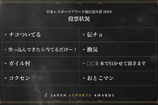 プロからストリーマーまで、多様な担い手が生むeスポーツの新潮流―「日本eスポーツアワード 流行語大賞2024」に見るファンダムの在り方 画像