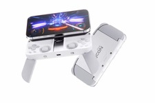 クラファン2億円越え！PSP go風コントローラー「MCON」サイズやスマホスタンド機能など詳細が公開 画像