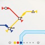 『Mini Metro』プレイ画面