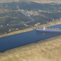 スエズ運河で座礁しているコンテナ船を『Microsoft Flight Simulator』で再現したModが登場―リアルな本作がさらに現実と近づく？