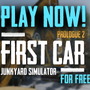 廃品置場シムの無料プロローグ版『Junkyard Simulator: First Car (Prologue 2)』Steamにてリリース