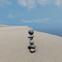 バーチャル賽の河原体験？石積みシム『Cairn Stone Balancing』Steamで配信開始―20%オフセールも開催