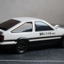 スプリンタートレノ（AE86）型無線マウス「頭文字D」藤原とうふ店（自家用）仕様