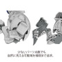 集めて楽しむがコンセプト「5inch Mechanism」プラモ第一弾が予約受付開始―全長約13cmでも大胆なポージングが可能