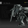 【後編】『アーマード・コア4』1/72「インテリオル Y01-TELLUS テルス」レビュー！現在も通じる2007年のプロポーション