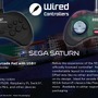 セガ公認「SEGA Saturn 2.4GHz Wireless Pro Controller」海外にて12月発売―サターンパッドベースに無線化やスティック追加