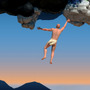 半裸男が腕だけで崖をよじ登るクライミングゲーム『A Difficult Game About Climbing』発表！