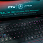 高級車メーカーとコラボした「MSI×Mercedes-AMG」18インチの限定モデル登場！所有欲を満たすラグジュアリーなデザイン【COMPUTEX 2024】