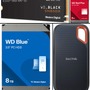 【Amazonブラックフライデー】WDのお買い得なSSD・HDDをピックアップ！人気のWD Blueや新製品がセールに