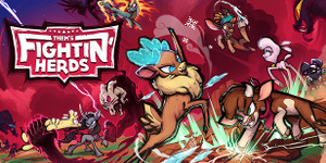 【PC版無料配布開始】簡単4ボタン操作の2D動物対戦格闘『Them's Fightin' Herds』Epic Gamesストアにて 画像