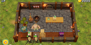 怪物たちのファンタジー経営ゲーム『Lazy Lion Games』Steamで配信―時止め、ワープ、高速移動などの能力を駆使してショップ運営、アップグレードで自動化も 画像