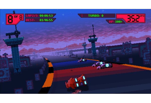 F Zero スタイルの疑似3dレースゲーム Voidspeed Outlaw 発表 1枚目の写真 画像 Game Spark 国内 海外 ゲーム情報サイト