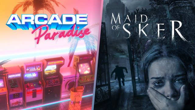 【PC版無料配布開始】コインランドリー兼ゲーセンシム『Arcade Paradise』＆サバイバルホラー『Maid of Sker』Epic Gamesストアにて 画像