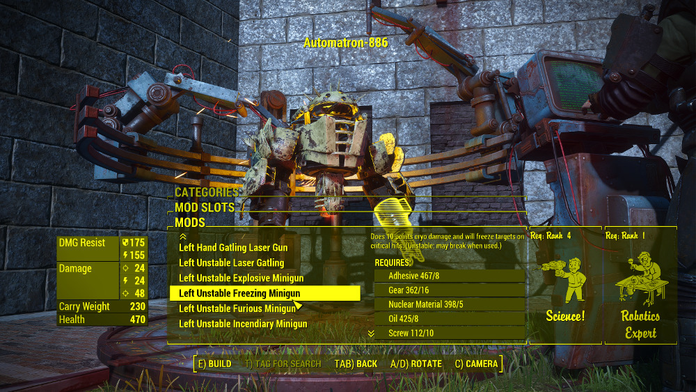 特集 Pc版fallout 4ロボット作りが楽しくなるオススメmod 10選 Game Spark 国内 海外ゲーム情報サイト