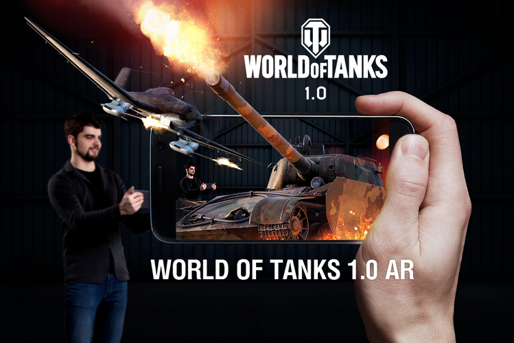 戦車を心ゆくまでARで愛でられる！「World of Tanks 1.0拡張現実AR体験」リリース