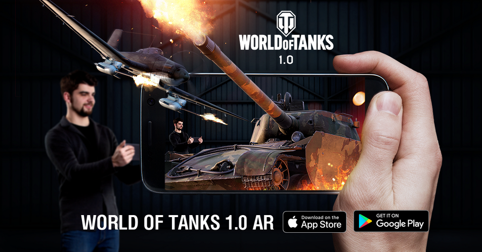 戦車を心ゆくまでARで愛でられる！「World of Tanks 1.0拡張現実AR体験」リリース