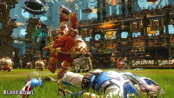 ムキムキドワーフが暴れ狂う！『Blood Bowl 2』最新ゲームプレイ―ターン型アメフト