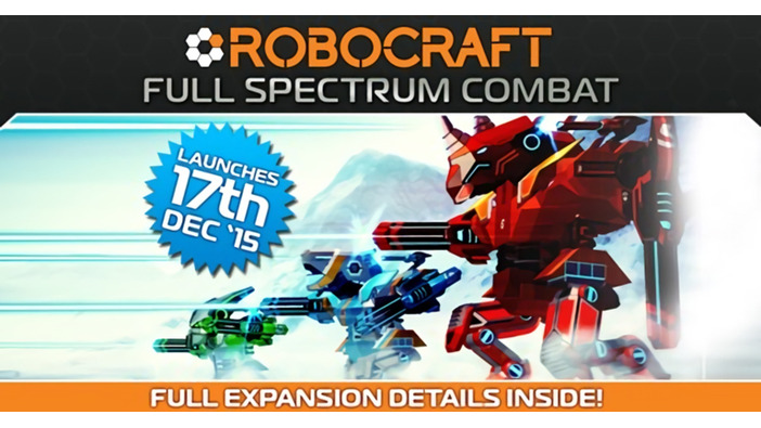 『Robocraft』大規模拡張「Full Spectrum Combat」がまもなく到来！―Tierシステムは廃止に