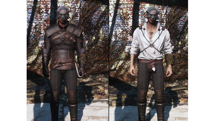 『Fallout 4』に『The Witcher 3』主人公ゲラルトの装備を追加するModが登場！