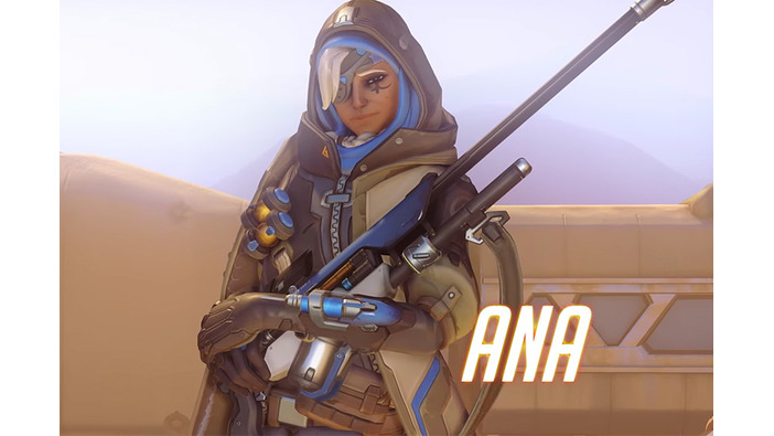 『オーバーウォッチ』の新ヒーロー「Ana Amari」がお披露目！―スナイパータイプのサポートキャラクター