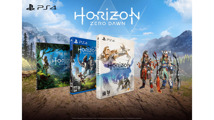 PS4新作『Horizon Zero Dawn』国内初回限定版にアートブックが付属 | Game*Spark - 国内・海外ゲーム情報サイト