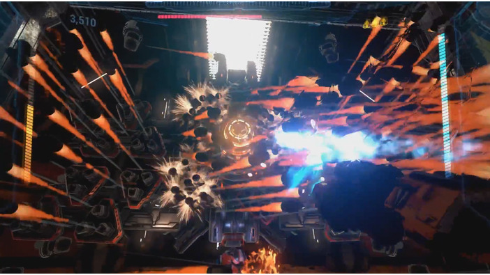 撃ちまくり弾幕FPS『MOTHERGUNSHIP』が発表―画面内を飛び交う弾！弾！弾！