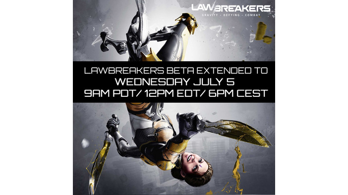 クリフB新作『LawBreakers』海外向けオープンベータ開始！