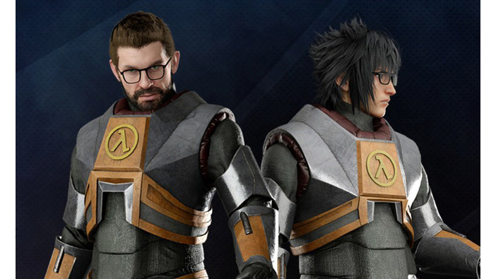 『FINAL FANTASY XV』が『Half-Life』とコラボ！ Steam版にゴードン・フリーマンの衣装登場